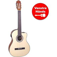B8EQCWNA-V2-LEFT vänsterhänt spansk gitarr nature