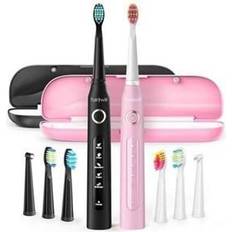 Fairywill SONIC TOOTHBRUSHES 507 PINK AND BLACK