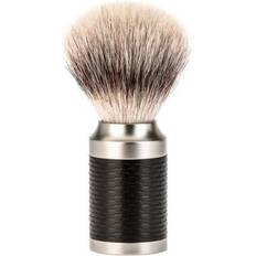 Svart Rakborstar Mühle ROCCA Black Silvertip Fibre Shaving Brush