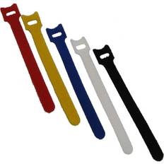 Blue Cable Ties QualGear Â VT3-MC-5-P Self-Gripping Cable Ties, 1/2