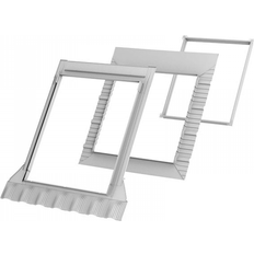 Velux vinduer 78 x 160 3 lags Velux inddækningspakke EDW MK10 2000 Træ, Aluminium Vendevindue Vindue med 3-lags glas