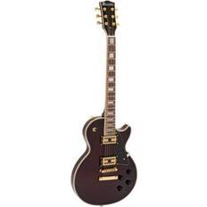 E guitar Dimavery DIMAVERY LP-700 E-Guitar, burgundy