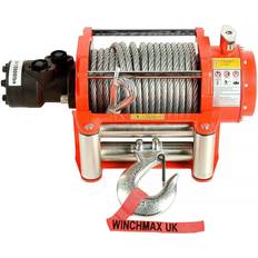 Winchmax 6,804kg Original Orange Hydraulic Winch, Steel Rope