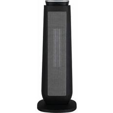 Varmeblæser 1200/2000w Eco Funktion Fjernbetjening Timer Sort/sølv