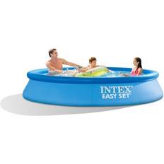 Piscines Gonflables Intex Easy Set Piscine avec pompe de filtration 305x61 cm Rondee Piscine gonflable