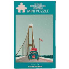 Vissevasse Minipuzzle Puslespil Driving Home for Christmas 11x11 cm