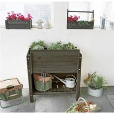 Depotrum Gardenlife Gardenlife Hjbed m/depotrum Plantekasse