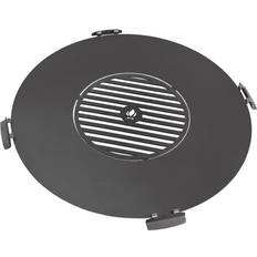 Piastre per griglie CookKing Barbecue Piastra Grill DA 82 cm Per Braciere Con Griglia DA 40 cm e 4 Manici