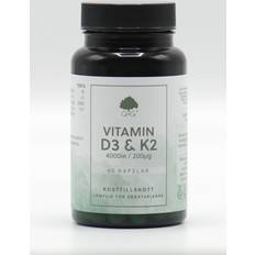 G&G Vitamin D3 & K2 100µg/200µg G&G Vitamins 60 st