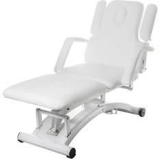 Massagebänk elektrisk Physa Elektrisk massagebänk 300 W 200 kg Vit DIVINE