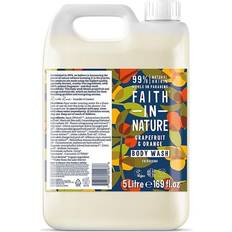 Faith in Nature & Orange Foam and Shower Gel 5Ltr