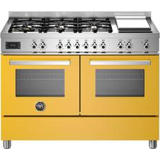 Gul Gaskomfurer Bertazzoni PRO126G2EGIT Professional gaskomfur, 120 Gul