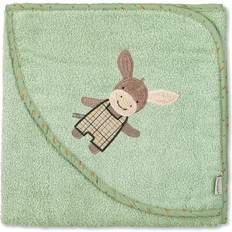 Sterntaler Hooded bath towel 100x100 Emmilius light green