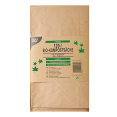 Kompostpåse PURE papp 120L brun