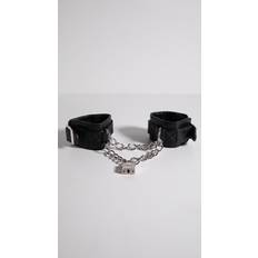 Lux Fetish Unisex Leatherette Cuffs schwere Qualität