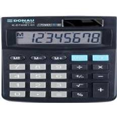 calculator TECH office calculator, 8 digits. display, dim. 134x104x17 mm, black