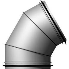 100 mm ventilator Bøjning 60° 100 mm BDEB-60-010
