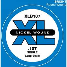 Strenger D'Addario XLB107 Nickel Wound Bass Guitar Single String Long Scale .107