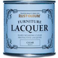 Målarfärg Rust-Oleum Möbelack Klar Helmatt 125Ml Träfärg