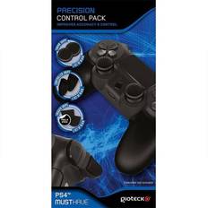 Impugnature del controller Gioteck Ps4 Controller Precision Control Pack Black - Black