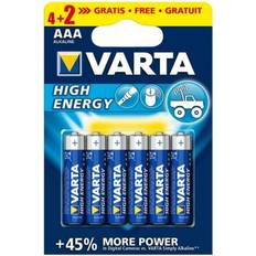 Varta Batteri 4903121436 aaa 6 uds