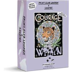 Jigsaw Puzzles Luckies of London Courage is Within 500 Pieces