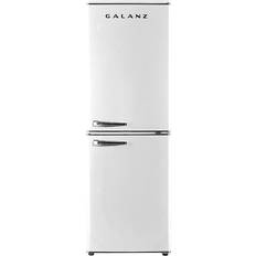 Fridge Freezers Galanz 7.4 cu. Mini Bottom Mount Retro White