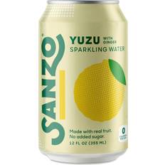 Cheap Bottled Water 2-Pack Sanzo Sparkling Water, Yuzu with Ginger