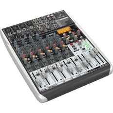 Mixer da studio Behringer Xenyx QX1204-USB Mixer 12 Ingressi 4 Compressori 2 Bus Effetti Klark Teknik +48V Wireless Ready