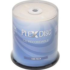 PlexDisc 700 MB 52X Logo Top CD-R 10- Packs