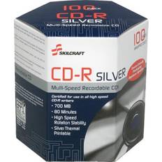 SKILCRAFT CD Recordable Media CD-R 700 MB 100-Pack