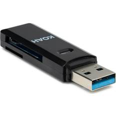 Koah Pro 2-in-1 USB 3.0 Memory Card Reader