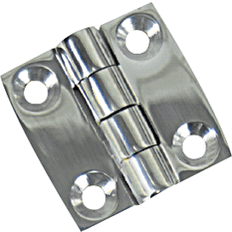 Whitecap 2" 2" Butt Hinge, Stainless Steel