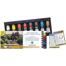 Oil Paint Sennelier Crafts & Sewing Artists' Oil Set, 8-Color Plein Air Set