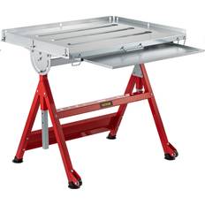 Folding work table VEVOR Welding Table Folding Workbench 30" x 20" Adjustable Welding Workbench