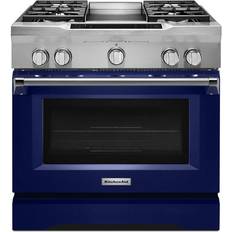 Grills KitchenAid 36'' 4-Burner with Griddle, Dual Fuel