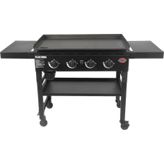 Electric Grills Char Griller Flat Iron Gas Griddle with Lid