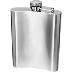 Hip Flasks on sale Oggi Stainless Steel Hip Flask With Funnel - Stainless Steel - Oz Hip Flask