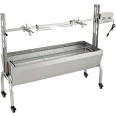 Accesorios de barbacoa VEVOR Matberedningsbord Utomhusbruk 147x45x106cm Kommersiellt Stål 2 BBQ