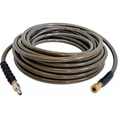 Pressure Washers Simpson 4,500 Max psi 2 Piece Pressure Washer Hose 100' Long, Polyurethane, NPT, Female & Male Part #41030