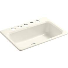 Kohler cast iron sink Kohler Bakersfield Undermount Cast Iron Bowl