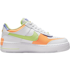 NIKE Air Force 1 Shadow W - White/Peach Cream/Light Liquid Lime/White