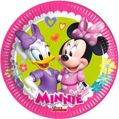 Piirretyt Kertakäyttölautaset Procos Disposable Plates Minnie 8-pack