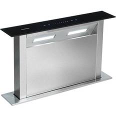 Cooker Klarstein Flush Downdraft Cooker Extractor Hood 430, Negro, Azul, Transparente