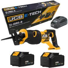 JCB 18V 18RS-B Reciprocating Saw Recip Sabre Saw Cordless 2 x 5.0ah Batteries