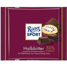 Ritter sport 100g Ritter Sport Halbbitter 100g