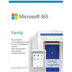 Microsoft Office-Programm Microsoft 365 Family 6GQ-01154