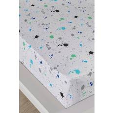 Bedlam Kids Game Glow In The Dark Print Fitted Sheet, Single