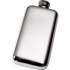 Wentworth Pewter 3oz Plain Pocket Flask - 854 Hip Flask