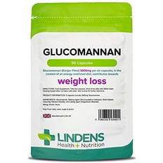 Lindens Health + Nutrition Glucomannan Konjac Fibre 500mg 90